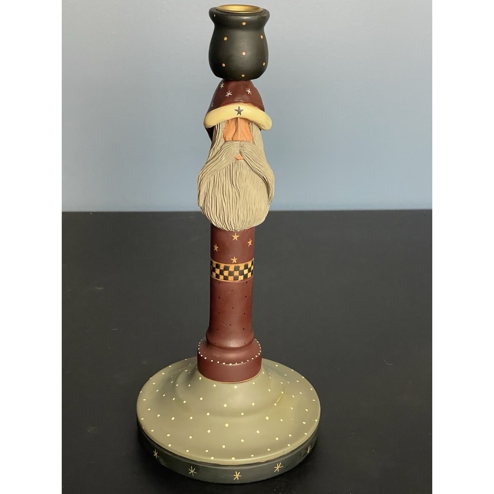 Williraye‎ Studio WW2226  Santa Candlestick Holder